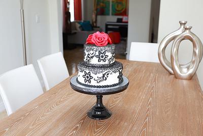 Lace cake - Cake by Ann