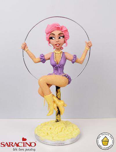The Greatest Showman - Anne - Cake by Yellow Bee Sugar Art by Vicky Teather