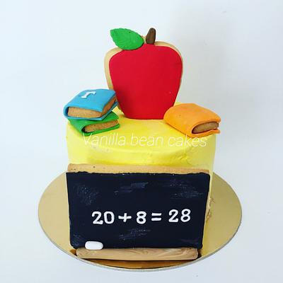 Back to school cake - Cake by Vanilla bean cakes Cyprus