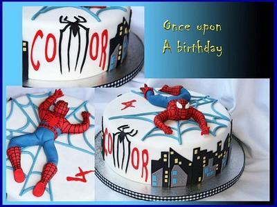 Spiderman - Cake by Madelyn