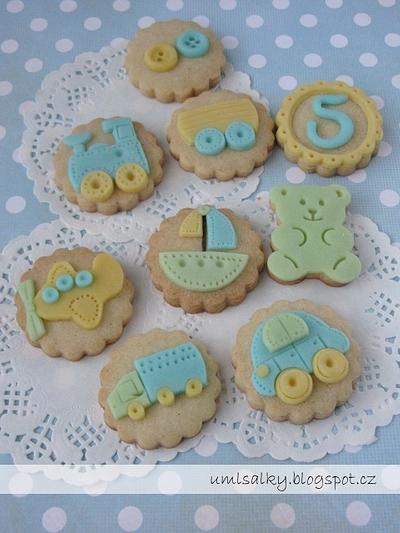 Vehicles Cookies - Cake by U mlsalky