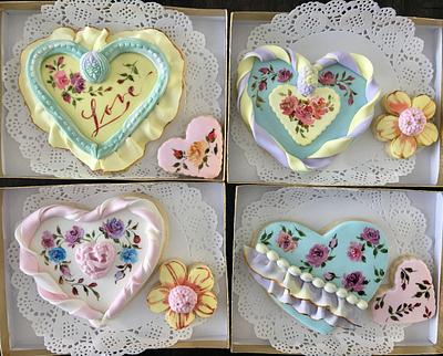 Valentine cookies - Cake by Mucchio di Bella