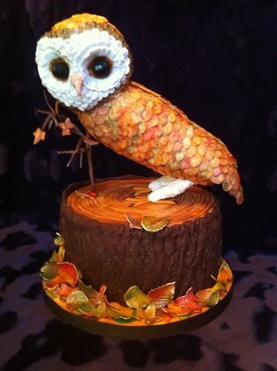 Autumn Birthday Cake - Cake by Nicky