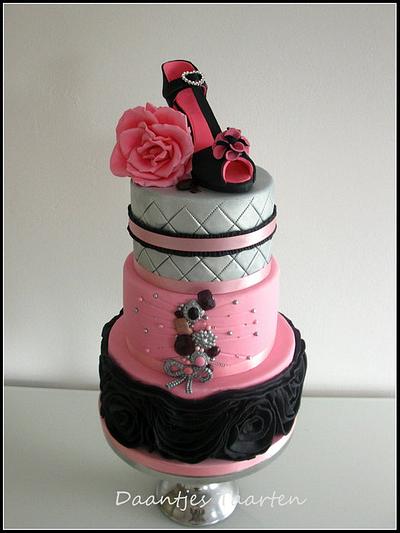 For my daugther 13th birthday - Cake by Daantje