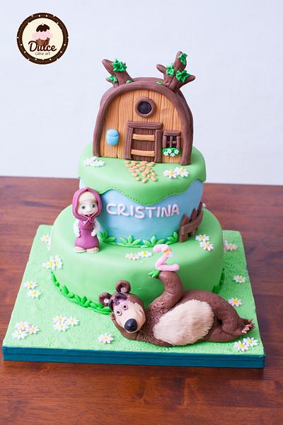 Masha and the Bear - Cake by Dulce Cake Art