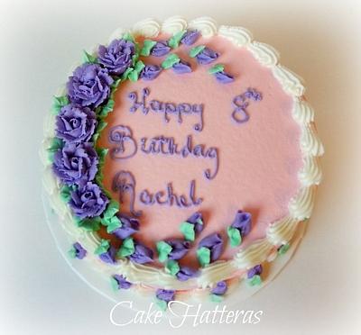 A simple birthday cake - Cake by Donna Tokazowski- Cake Hatteras, Martinsburg WV