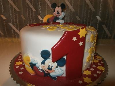 Birthday cake.  - Cake by Jannette