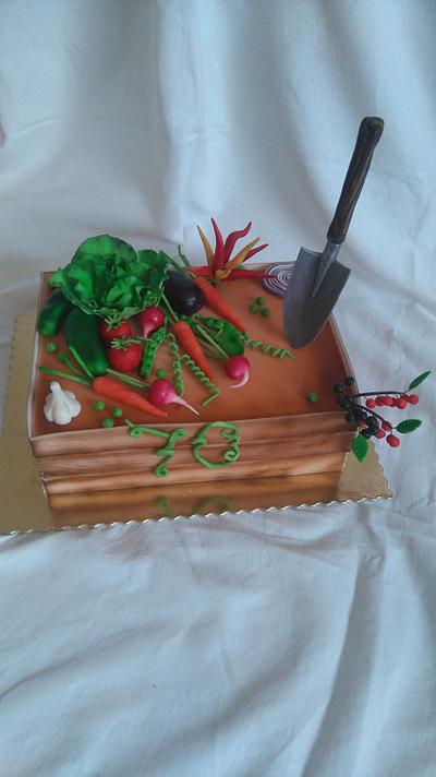 For a gardener - Cake by Zuzana Kmecova
