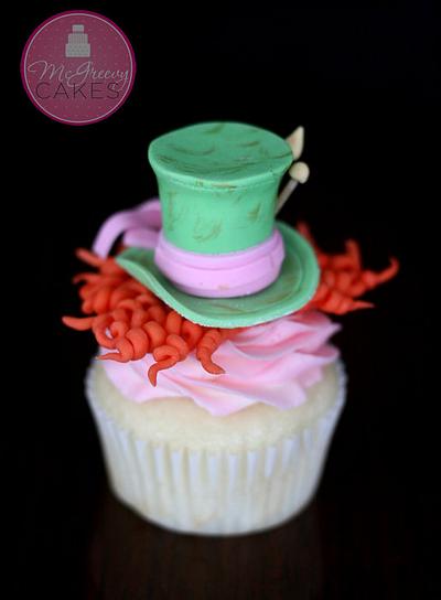 Johnny Depp inspired Mad Hatter Cupcakes w/Tutorial - Cake by Shawna McGreevy