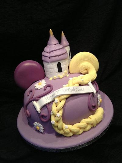 A new take on Tangled/Rapunzel - Cake by Symphony in Sugar
