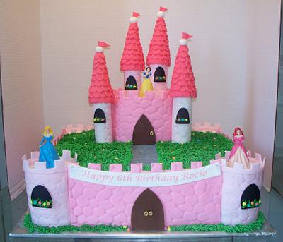 Princess Castle Cake - Cake by Kimberly Cerimele