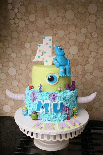 Monsters University cake - Cake by Sweet Cravings Toronto