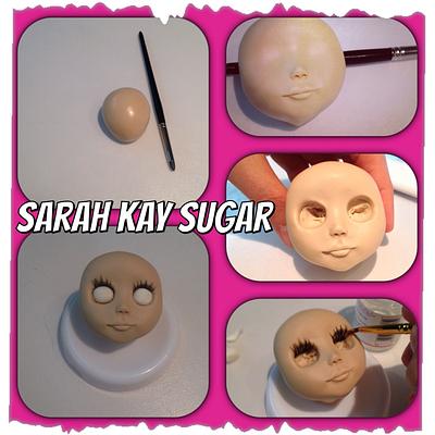 Backstage of my first Blythe doll - Cake by Sarah Kay Sugar
