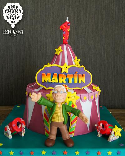 Miliki and the Circus - Cake by Isbilya Cakes
