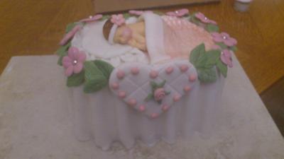 BABY SHOWER CAKE - Cake by maraki123