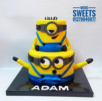 Minion cake - Cake by Meroosweets