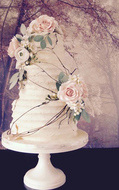 Rustic Autumn wedding - Cake by Cake Heart