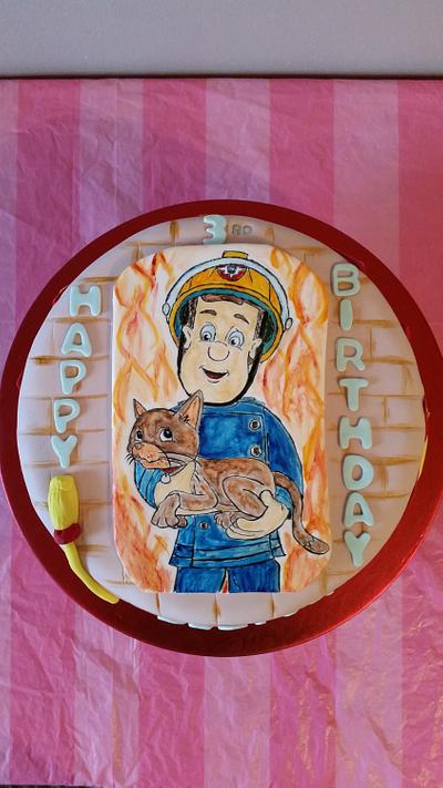 fireman sam - Cake by Justyna