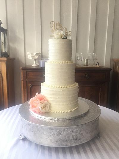 Buttercream Wedding Cake - Cake by SweetArt 