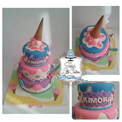 Kimora's Sweet Wonderland - Cake by Sonias Little Creations