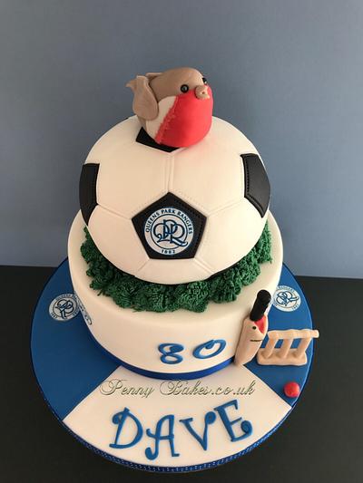 Football cake - Cake by Popsue