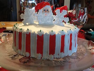 Santa - Cake by Debbie