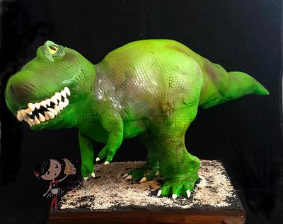 T-Rex - Cake by Cheryl's Signature Cakes
