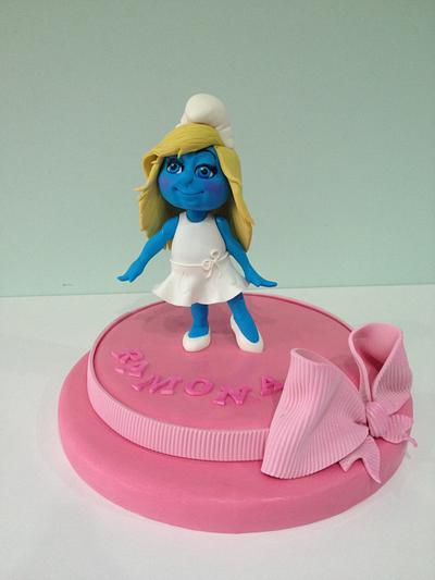 Smurfette - Cake by Laura