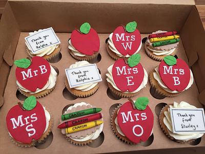 Teachers pet cupcakes - Cake by Misssbond