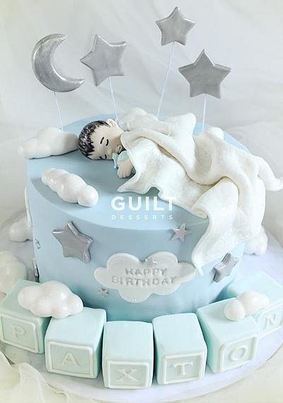 Sleeping Baby - Cake by Guilt Desserts