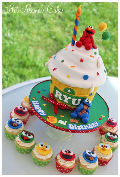Sesame Street for Ryu!  - Cake by Hot Mama's Cakes