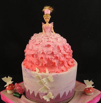 Fairy Princess Cake - Cake by Sugarpixy