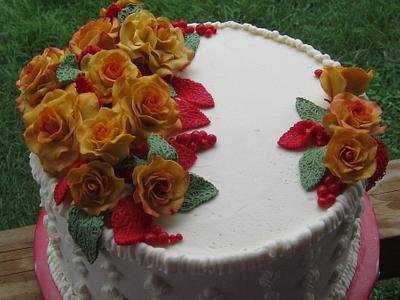 Tiffany's Birthday - Cake by Tammy Lynn Owenby