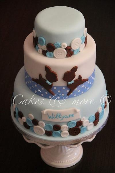 Baptism Cake - Cake by Elli & Mary