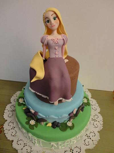 Rapunzel! - Cake by danida
