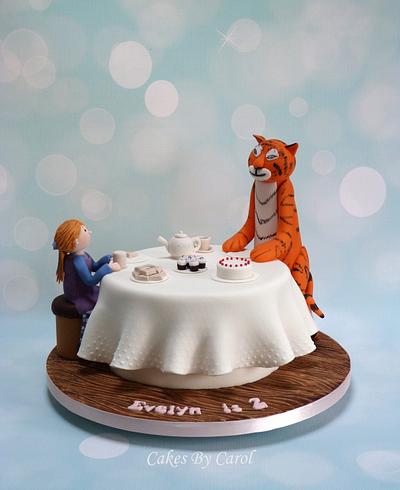 The Tiger Who Came To Tea - Cake by Carol