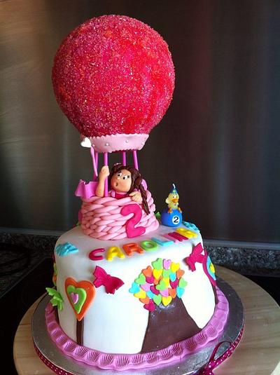 Hot Air Balloon - Cake by Bolacholas
