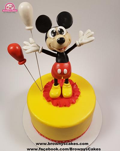Mickey mouse - Cake by Browny's Cakes