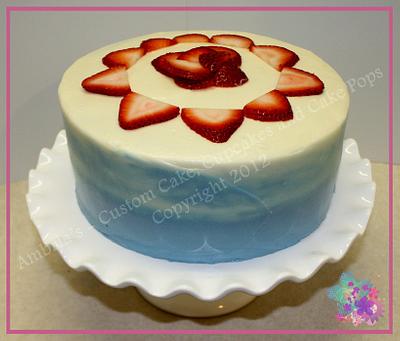 Red, White and Blue! - Cake by Ambria's