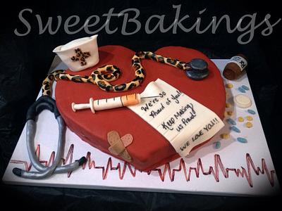 Nurse Cake - Cake by Priscilla 