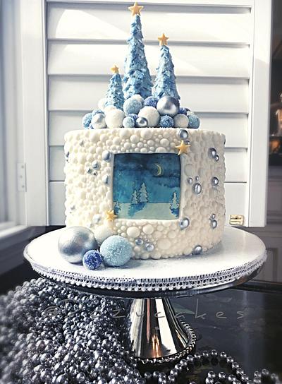 Snow Bauble Season - Cake by Dozycakes