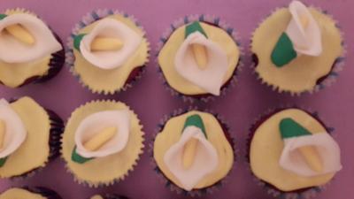 Cala Lilly Cupcakes - Cake by Pinar