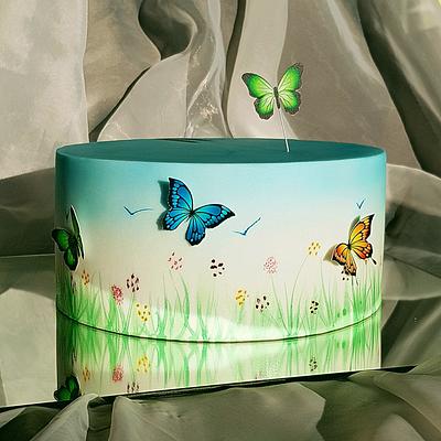 Butterflies - Cake by Tirki