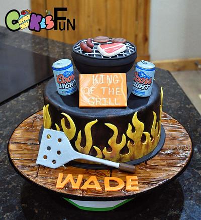 Grilling cake - Cake by Cakes For Fun