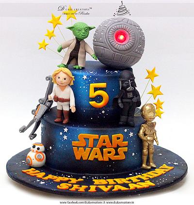 Starwars Theme Cake - Cake by D Cake Creations®
