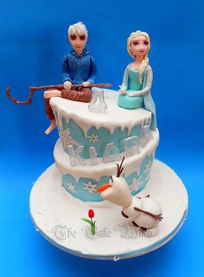 Frozen with Jack Frost - Cake by Nessie - The Cake Witch