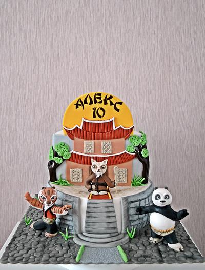 Kung Fu Panda Cake - Cake by benyna