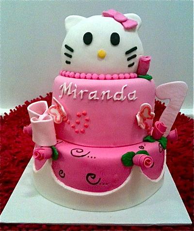 Hello Kitty Cake - Cake by Amanda Trahan