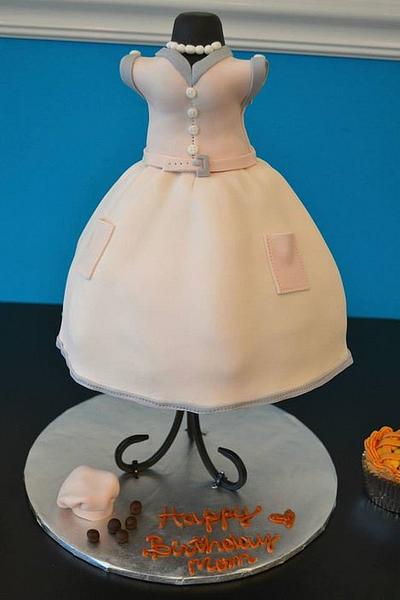 "I Love Lucy" Dress Cake - Cake by Confections of a Cake Lover