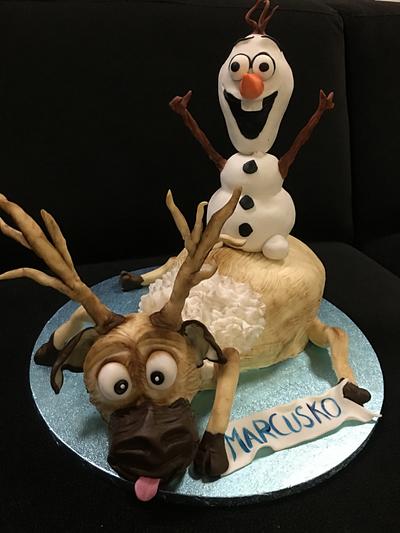 Frozen - version for boy - Cake by 59 sweets